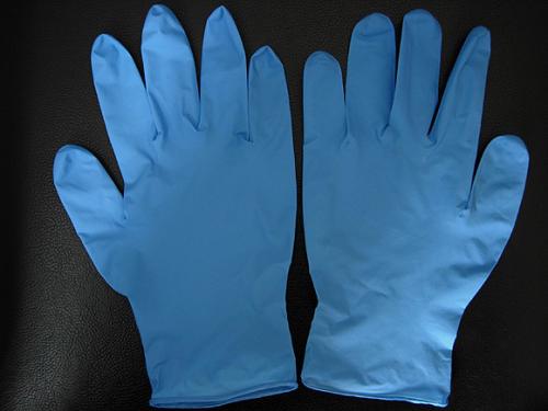 藍色丁腈手套